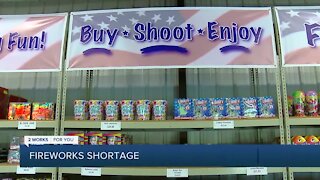 Fireworks shortage affecting local business