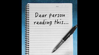 Dear Person Reading This [GMG Originals]