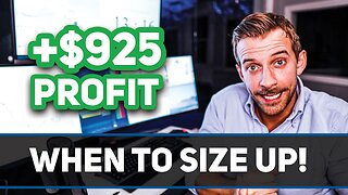 How To Increase Size During The Trading Day | The Daily Profile Show