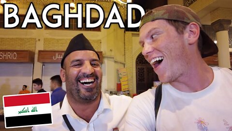 Exploring Old Baghdad at Night (Baghdad, Iraq Travel Vlog)