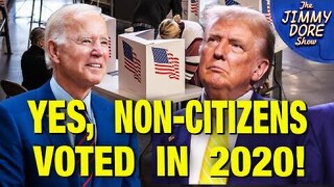 Bombshell: 10% Of Voters NOT CITIZENS In 2020 Election! Says Rasmussen Reports