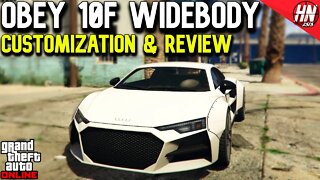 Obey 10F Widebody Customization & Review | GTA Online