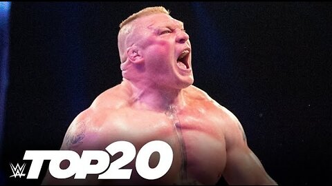 20 Greatest Brock Lesnar Moments : WWE Top 10 Special