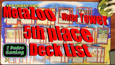 Top 32 water tower 5th place deck list [MetaZoo]