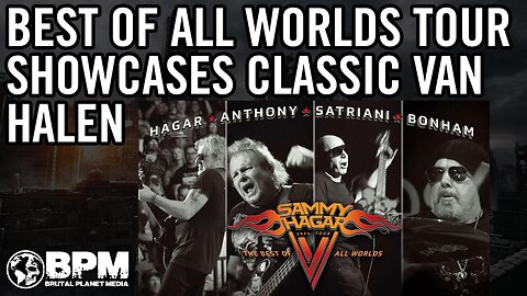 Hagar, Satriani, Bonham & Michael Anthony Play Van Halen Classics