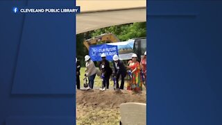 Cleveland Public Library holds groundbreaking ceremony for new Woodland Branch