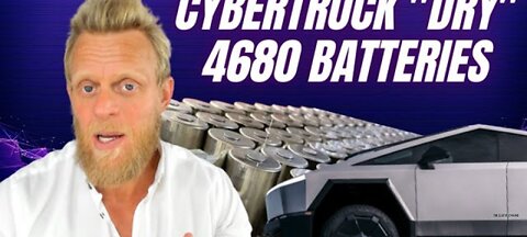 Cybertruck dry coat 4680 battery technology limited to 2000 packs per m...