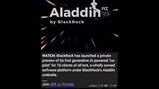 BLACKROCK ALADDIN