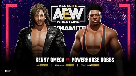 AEW Fight Forever Kenny Omega Road to Elite Part 2 Kenny Omega vs Powerhouse Hobbs