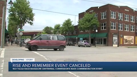 Tulsa Race Massacre Centennial's 'Rise and Remember' commemoration canceled