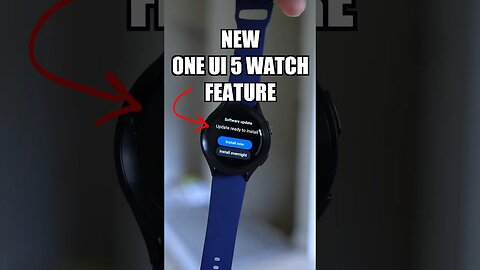 Amazing new settings announced 🔥 (One UI 5 Watch) #shortsvideo