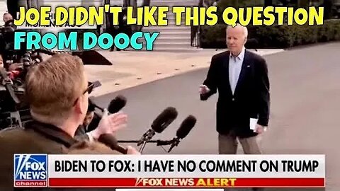 Doocy asks BIDEN if TRUMP Indictment is Political