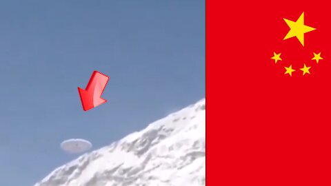 UFO sighting on a mountain in China's Xinjiang Uygur Autonomous Region [Space]