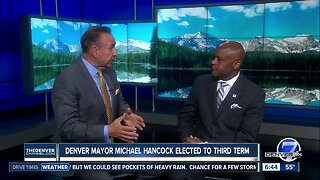 Denver Mayor Michael Hancock discusses his victory