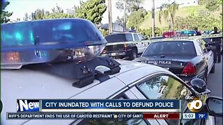 City inundated with calls to defund police