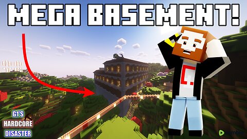 MANSION MEGA BASEMENT! - G1's Minecraft Hardcore Disaster - Rumble Exclusive LIve Stream