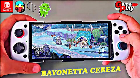 BAYONETTA ORIGINS CEREZA AND THE LOST DEMON - Game Play teste no EggNs/Yuzu emulator Switch Android