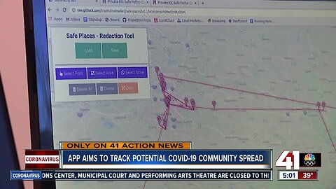 App aims to track potential COVID-19 community spread