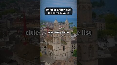 The 10 most expensive places to live in the world (updated).