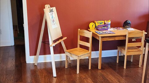 Chalkboard and Clipboard Easel - One Day Build