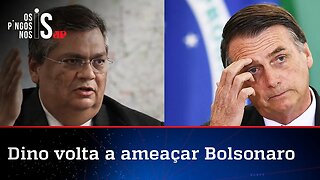 Em nova ameaça, Dino diz que Bolsonaro pode ser ouvido por autoridades nos EUA