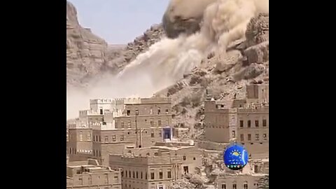 Massive Landslide In Yemen 🇾🇪