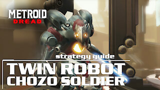 Metroid Dread Twin Robot Chozo Soldier Boss Strategy Guide