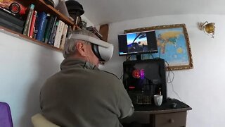 How do you fly in VR?