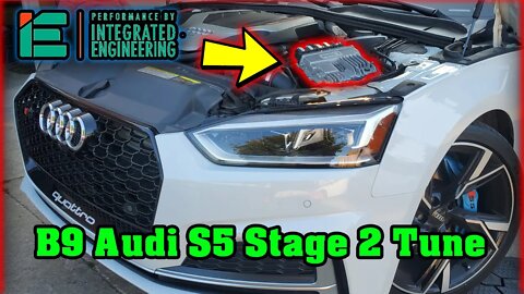 B9 Audi S5 Get's IE Stage 2 ECU/TCU Tune | Install + Drive