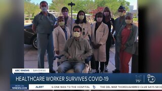 Healthcare worker shares story after battling COVID-19