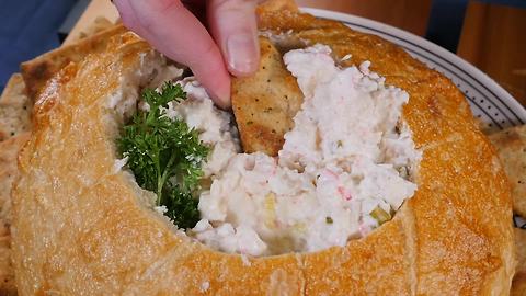 Make crab rangoon dip for your next party!