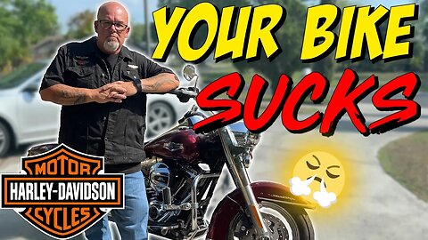 Why Your Riding AND Your Motorcycle Sucks