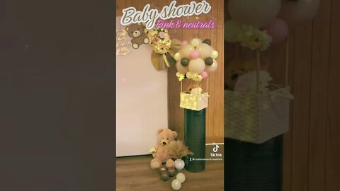 Boho Teddy Bear Baby Shower