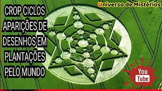 🌍 Crop ciclos, aparições de desenhos em plantações por todo o mundo, o que será? Confira nesse vídeo