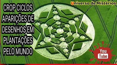 🌍 Crop ciclos, aparições de desenhos em plantações por todo o mundo, o que será? Confira nesse vídeo