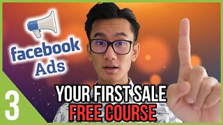Shopify Dropshipping Facebook Ads - Getting Your 1st Sale (Part 3)