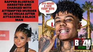 @blueface bleedem Arrested & Charged with Attempted Murder in Las Vegas After Attacking a Black Man