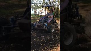 The Yerf Buggy Can Drift on 25's (18Hp duromax)