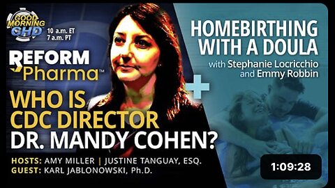 Who is CDC Director Dr. Mandy Cohen? + Homebirthing With a Doula