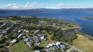 Vista Drive Mallacoota 4 February 2022 by drone