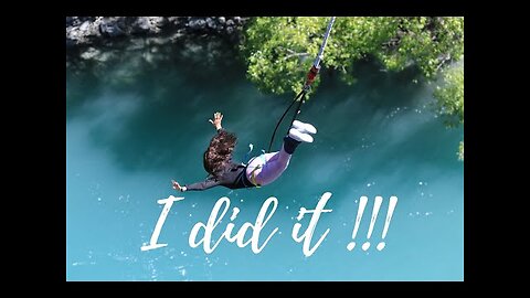 BUNGY JUMPING NEW ZEALAND _ LIVE MORE..FEAR LESS..I DID IT