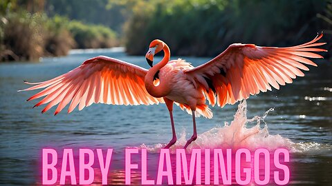 "Pink and Fluffy: Meet the Baby Flamingos"