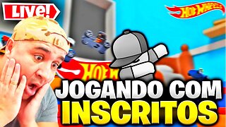 LIVE STUMBLE GUYS JOGANDO COM INSCRITOS | SALINHA BLOCK DASH COM OS CRIA | AO VIVO #100k