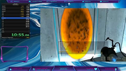 First ever Portal 1 speedrun glitchless! | Swe/Eng |