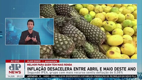 Inflação desacelera entre abril e maio deste ano; Alan Ghani explica