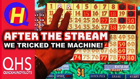 We Tricked the KENO Machine! Nice WIN on Caveman KENO after the stream! #KENONATION