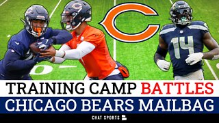 What Are The TOP Training Camp Battles For The Chicago Bears?