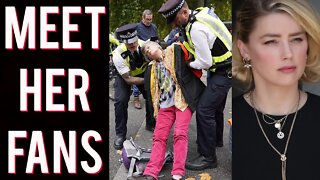 These are the people who love Amber Heard!? Protesters DESTROY Van Gogh painting for JUSTICE?!