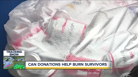 Donate cans to your local fire department to benefit Aluminum Cans for Burned Children Foundation