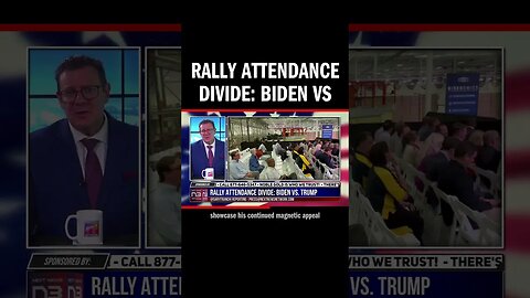 Rally Attendance Divide: Biden vs